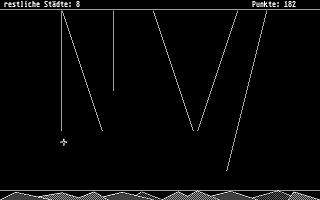 Missile Command atari screenshot